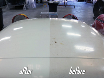 paint correction hood