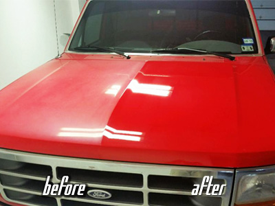 truck paint correction